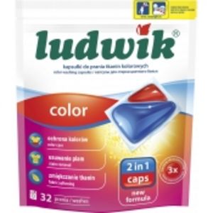 Kapsułki do prania LUDWIK Color 2 w 1 32 szt. za 32 zł w My Center