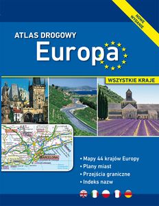 [OUTLET] Atlas drogowy Europa za 12 zł w Świat Książki