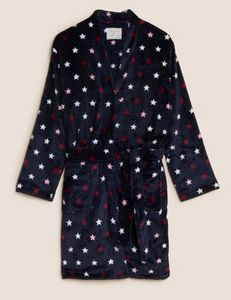 Fleece Star Short Dressing Gown za 110 zł w Marks and Spencer