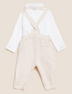 2pc Cotton Rich Top & Bottom Outfit (0-3 Yrs) za 145 zł w Marks and Spencer