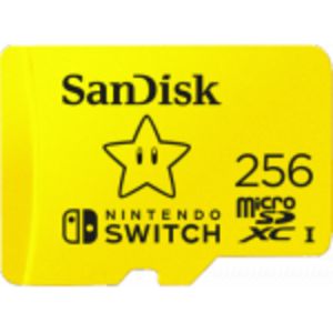 SANDISK Nintendo Switch microSDXC 256GB, 100/90 MB/s (V30, U3, C10, A1, UHS-1) za 359,9 zł w Neopunkt