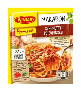 Winiary Pomysł na... Makaron spaghetti po bolońsku 44 g za 2,79 zł w Chata Polska