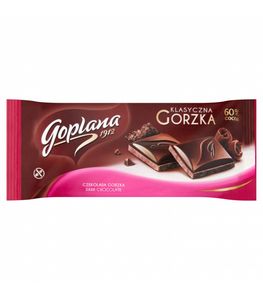 Goplana 60% Cocoa Klasyczna gorzka Czekolada 90 g za 3,99 zł w Chata Polska