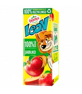 Hortex Leon Sok 100 % jabłko 200 ml za 1,79 zł w Chata Polska