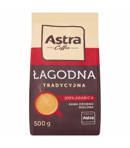 Astra Łagodna Tradycyjna kawa drobno mielona 500 g za 20,99 zł w Chata Polska