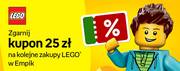 Empik - oferta | Zgarnij kupon 25 zł na kolejne zakupy Lego | 3.03.2023 - 31.03.2023