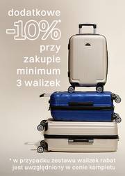 Ochnik - oferta | Dodatkowe -10% przy zakupie minimum 3 walizek | 24.03.2023 - 31.03.2023